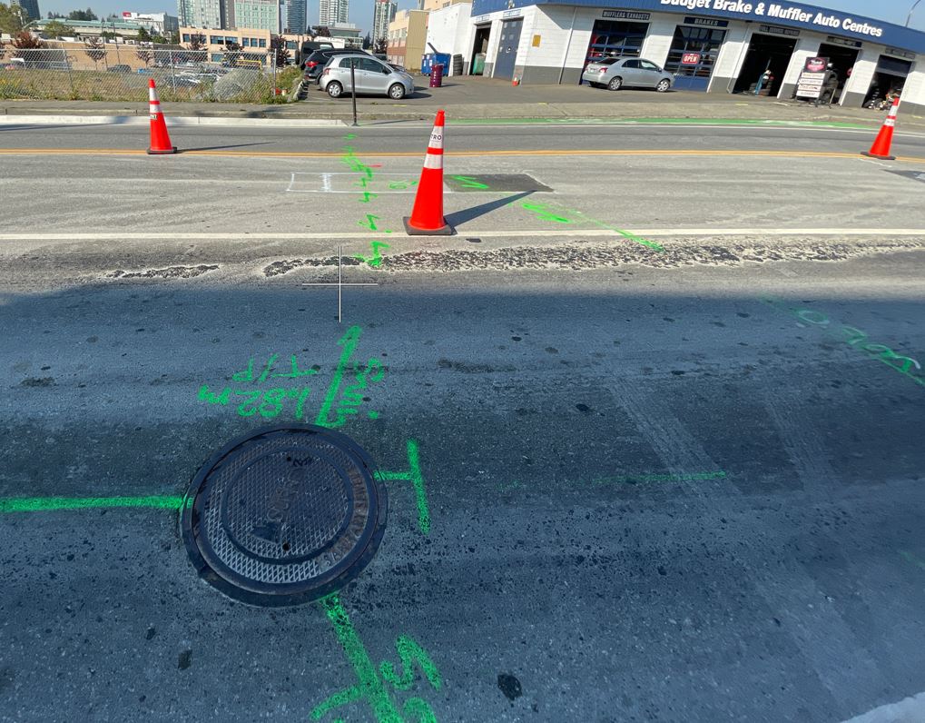 GPR locates